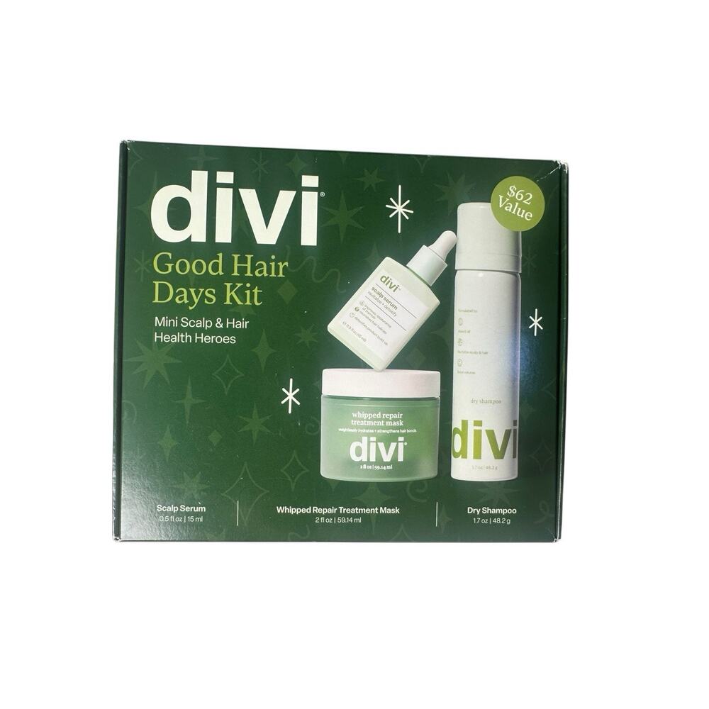Divi Good Hair Days Kit- Hair Growth Kit for Women Hair Treatment Set